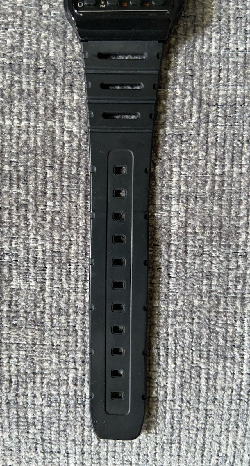 Casio CA-53W-1Z Calculator Watch Black Resin 8-Digit Dual Time Unisex
