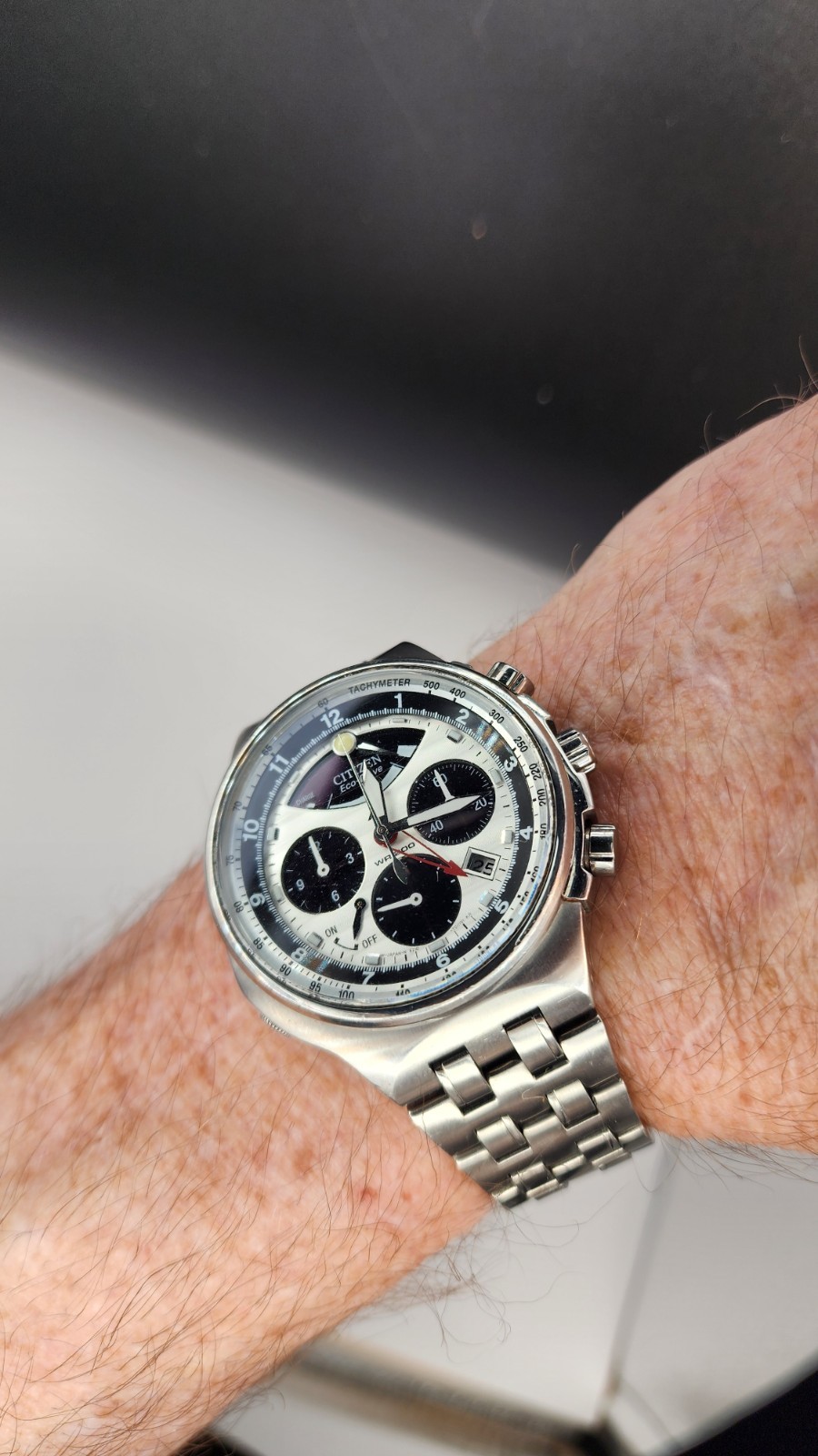 Citizen Eco-Drive Stainless Caliber 2100 Chronograph