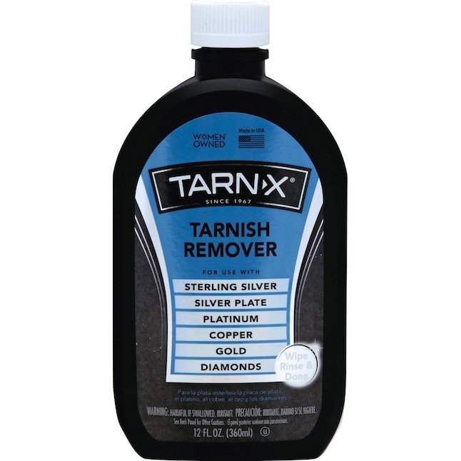 Tarn-X Liquid Metal Tarnish Remover, Metal Cleaner And Polish, 12 Fl. Oz.