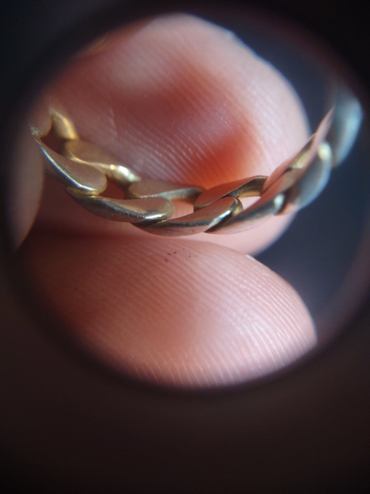 3.2 Grams Sz 7 Handmade Sterling Silver True Cuban Link 925 Ring