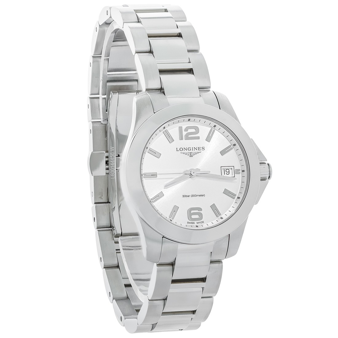 Longines Conquest Women’s Stainless Steel Quartz Watch – L3.377.4.76.6