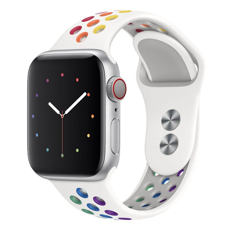 For Apple Watch 11 10 9 8 7 6 5 Ultra 2 49/46/45//42mm Pride Edtion Sport Band