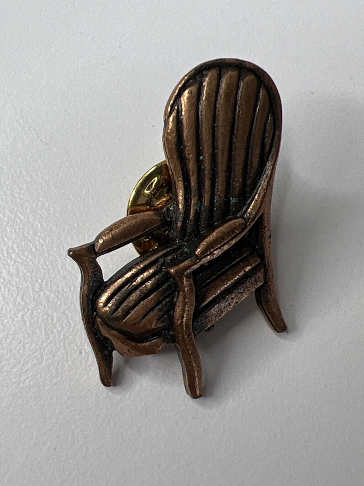 Set Of 3 Vintage JJ Mini Chair Pins Assorted Color & Styles