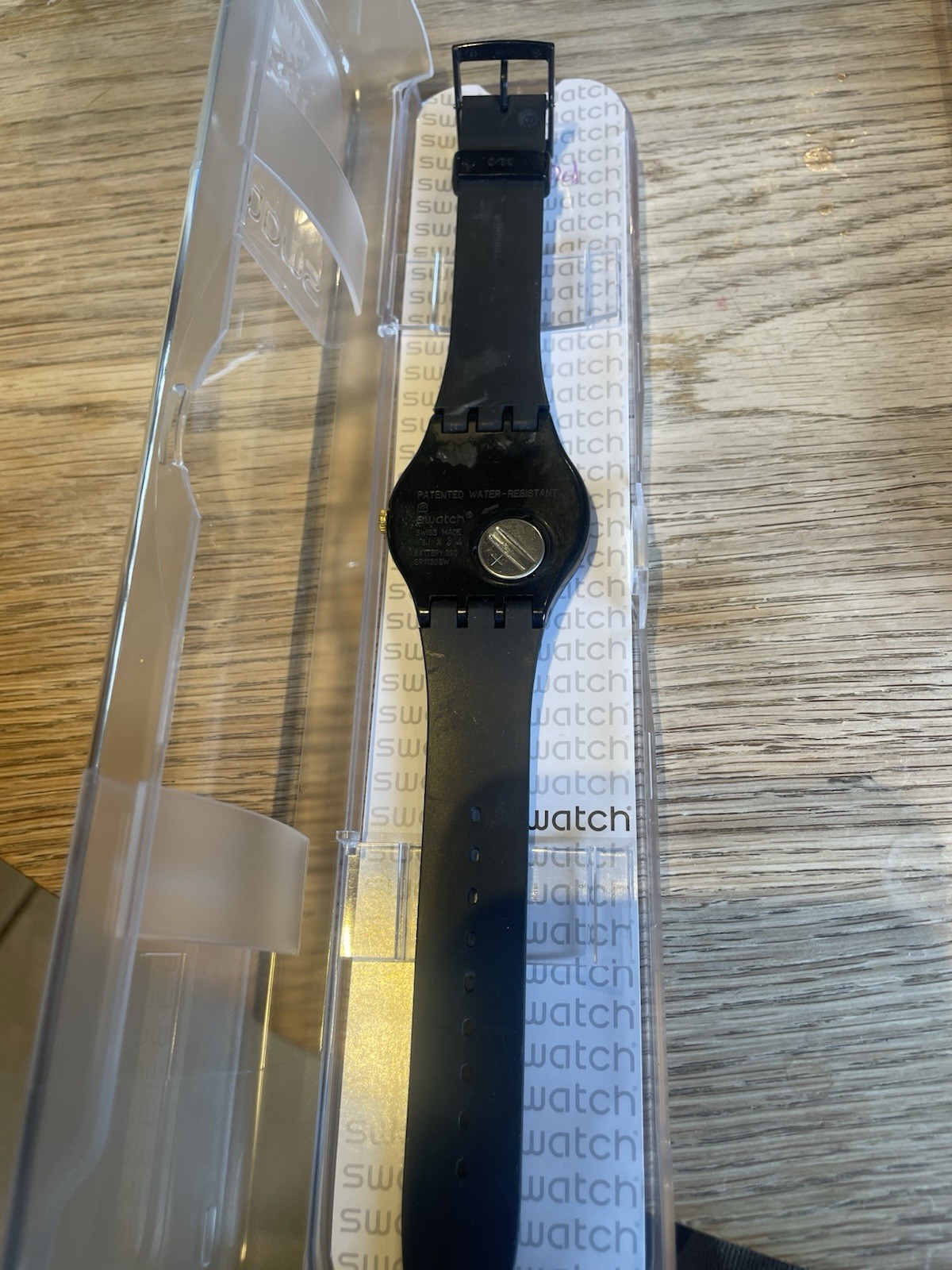 Job Lot 4x Swatch New Gent Watches 41mm Case Clear Cases Orangeboost Swiss Made