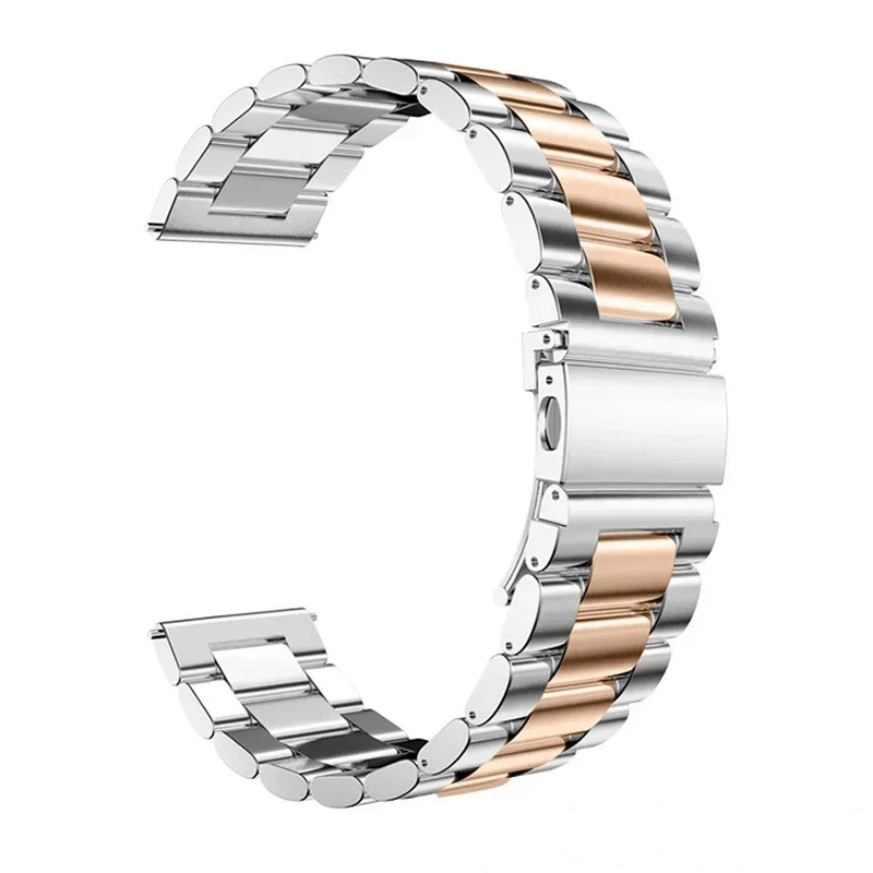 22mm Stainless Steel Watch Band Classic Link Strap For Movado Bold 3600261