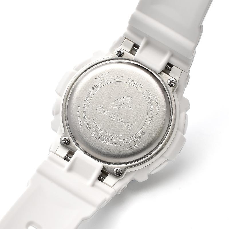 Casio Baby-G BGA-280-7AJF White Analog Digital Ladies Watch 100m Water NEW Japan