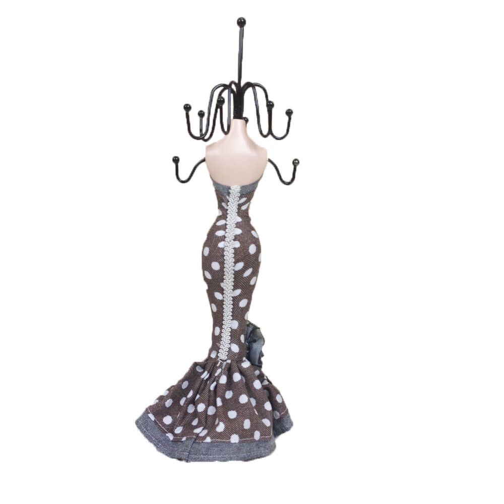 Sexy Mannequin Dress Jewelry Earring Necklace Stand Display Holder H061-A20