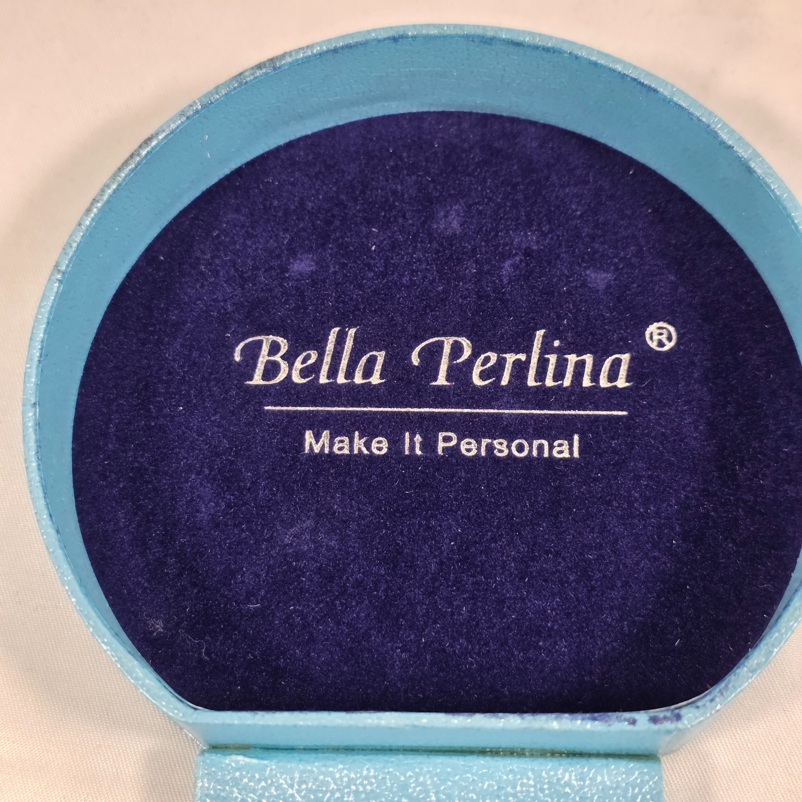 Bella Perlina Silver-Tone Charm Bracelet White Pearl Beads Crystal Accents NEW