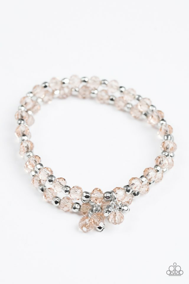 Paparazzi Bracelet- Sink or Shimmer- Brown- Metallic Sheen- Stretchy