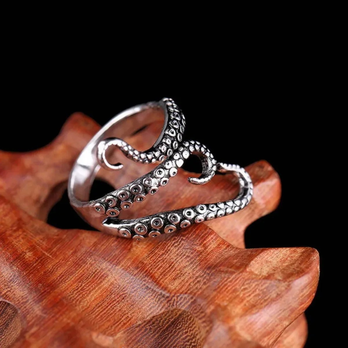 Ring Kraken High quality Adjustable Steampunk Octopus Pirate Nautical Gothic
