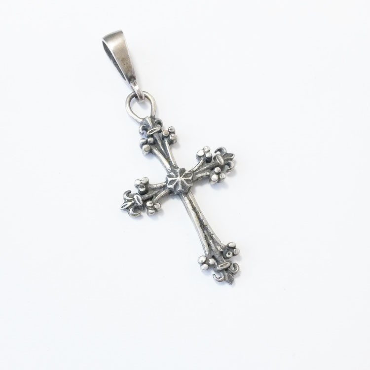 Cross Pendant Solid Silver 825 Handmade Gothic Jewelry Birthday Gift