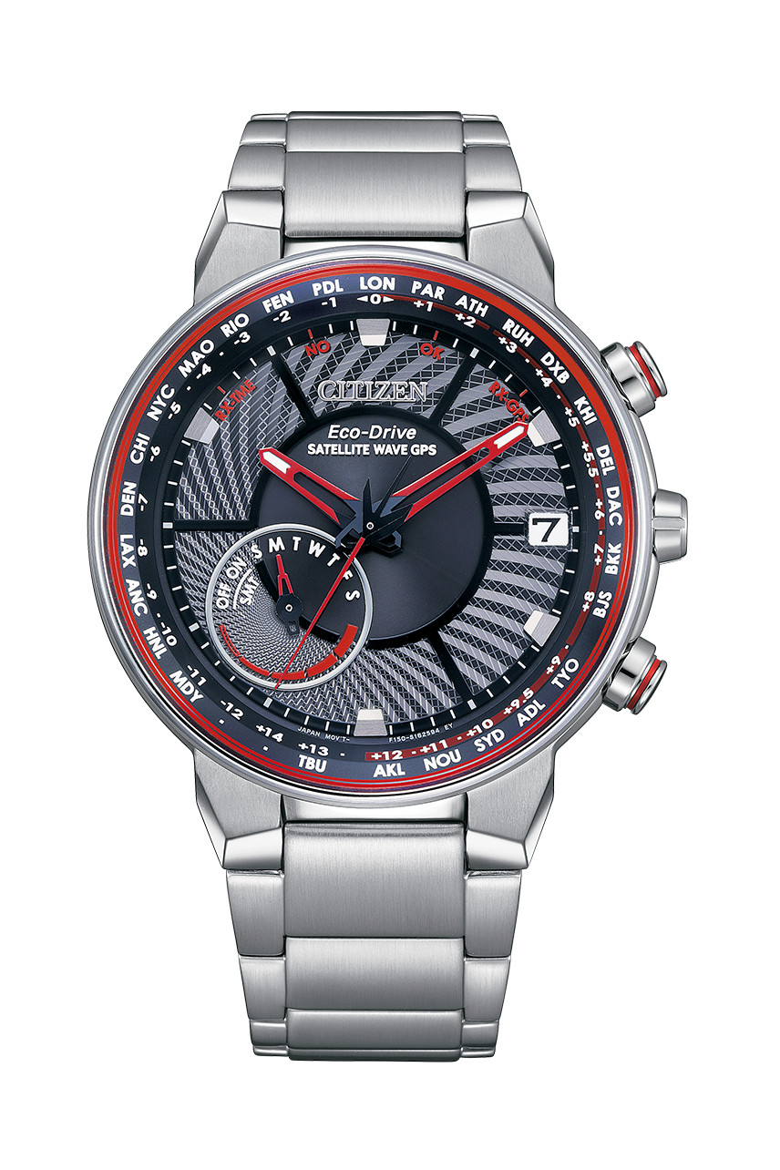 CITIZEN ECO DRIVE SATELLITE WAVE GPS FREEDOM PERPETUAL CALENDAR WATCH CC3031-51E