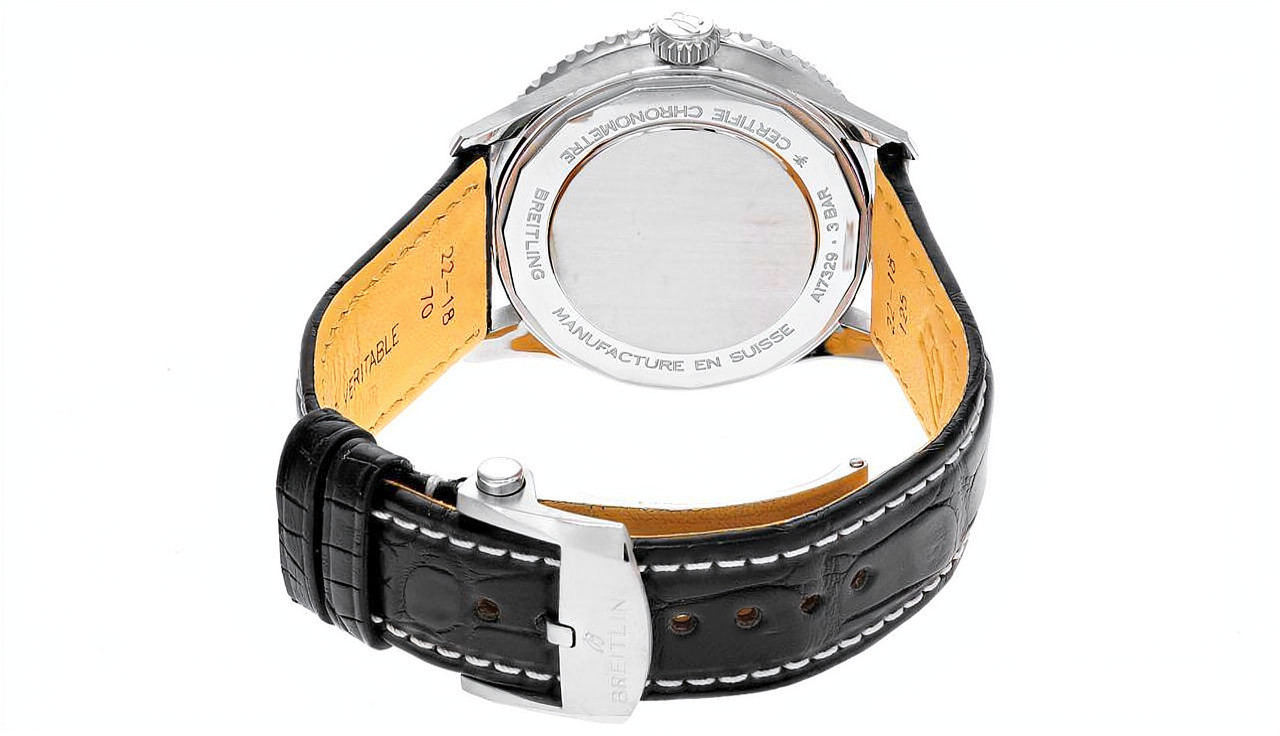 BREITLING Navitimer AUTO 41MM Black Leather Men’s Watch A17329171C1P1