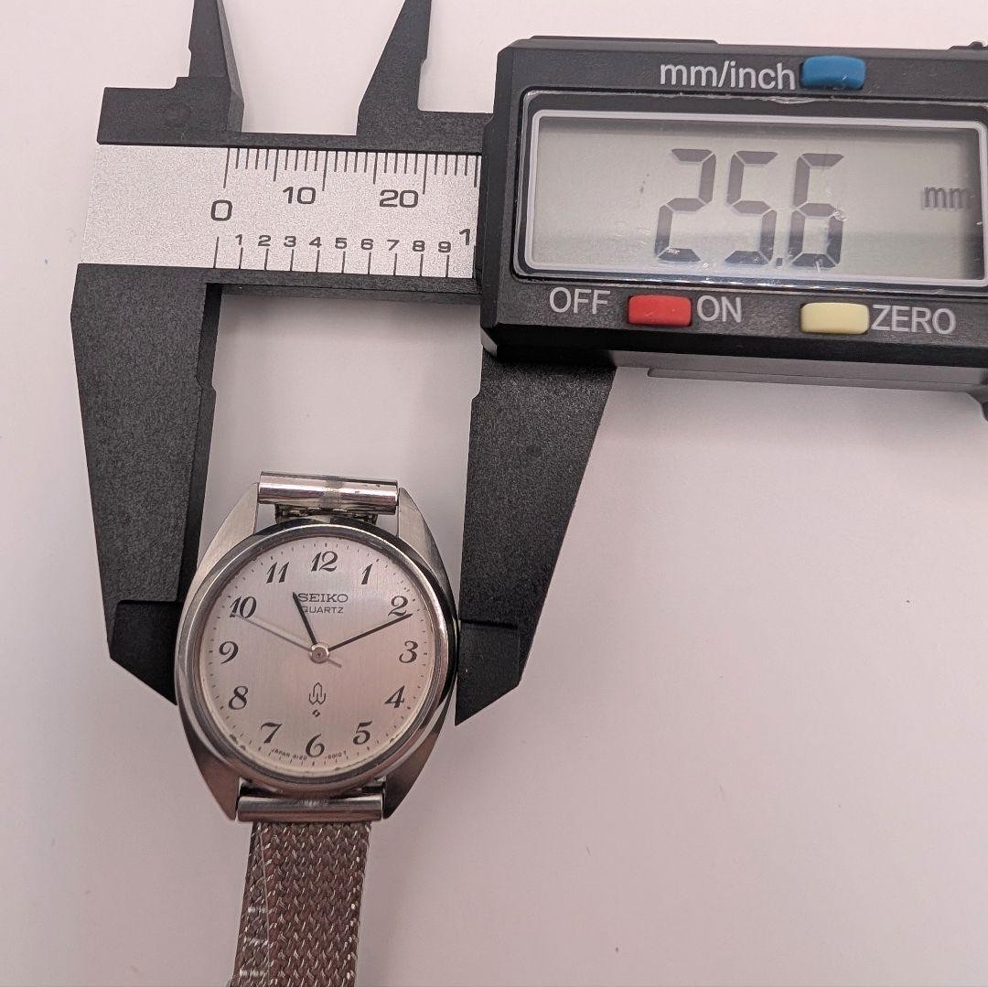 SEIKO QUARTZ 4120-6010T, battery replaced, working condition, vintage.
