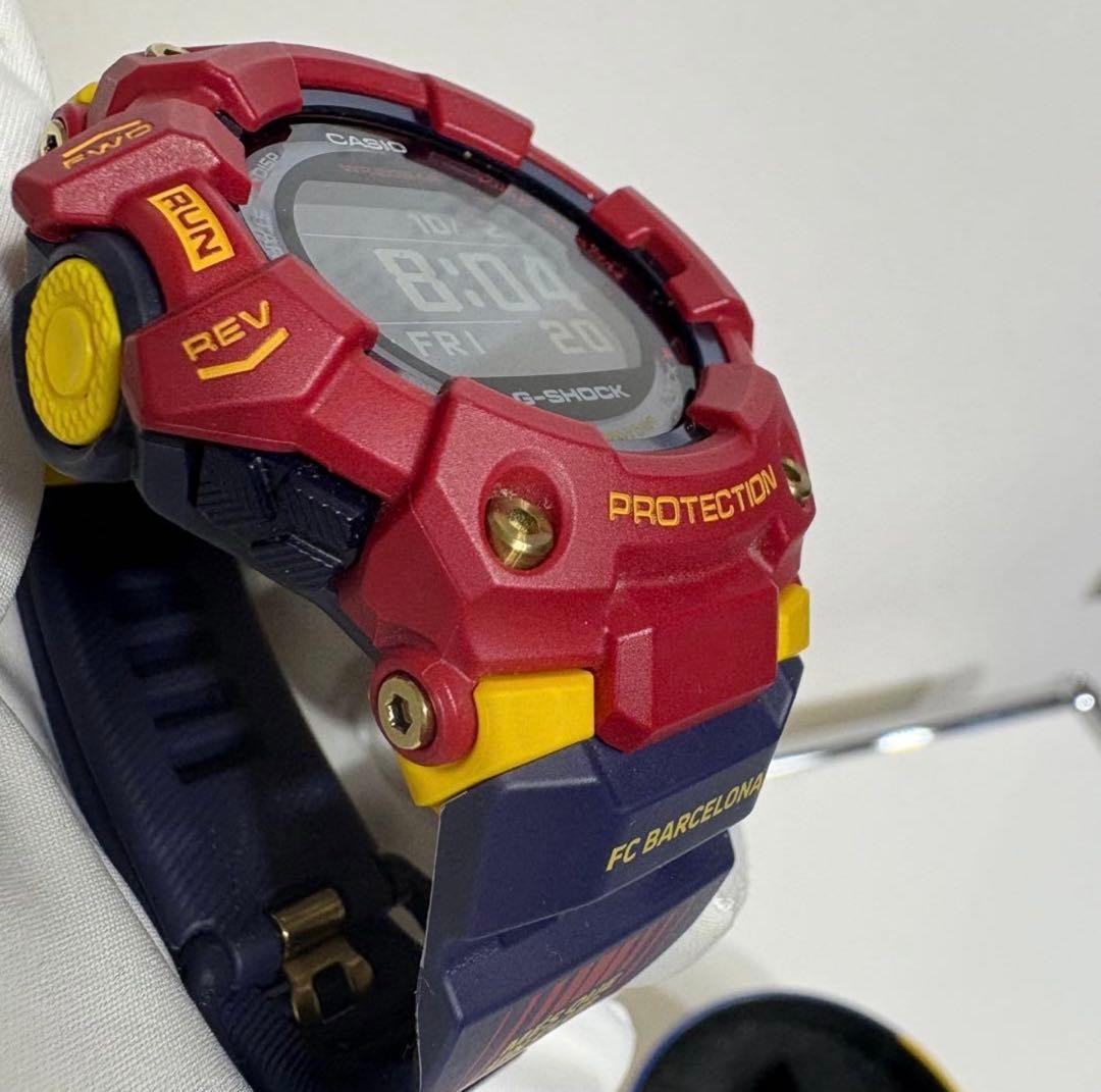 CASIO G-SHOCK FC Barcelona Collaboration GBD-100BAR-4JR G-SQUAD Watch Used Japan