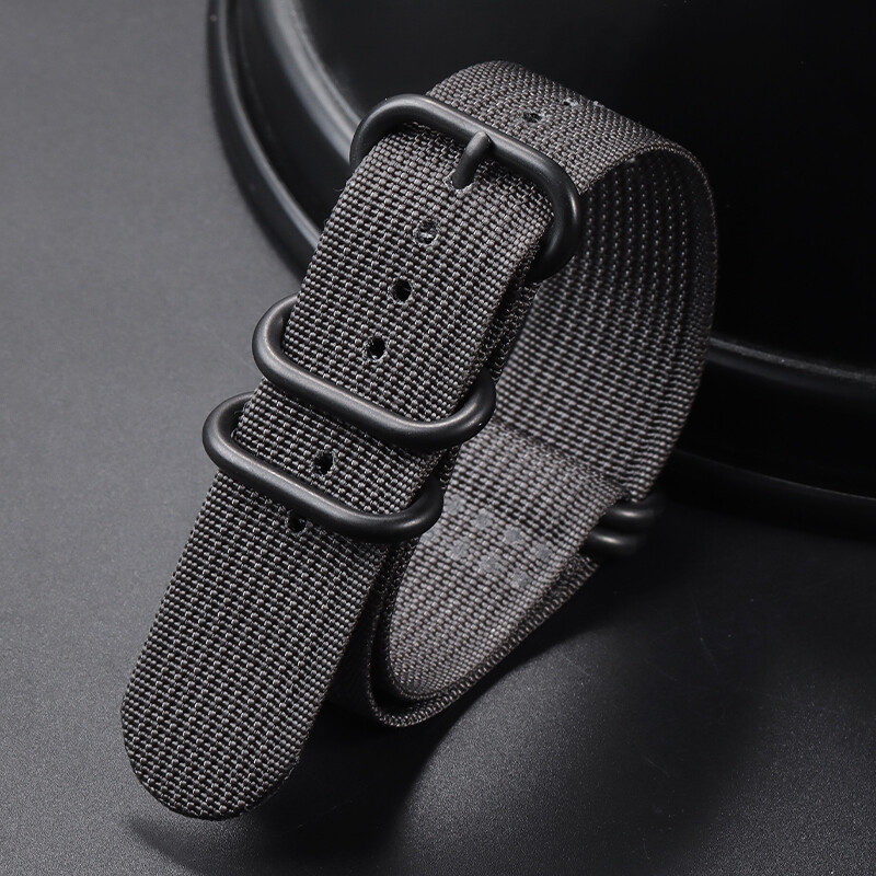 18mm 20mm 22mm 24mm Multiple Colour Military Nylon Watch Strap Band for Unisex