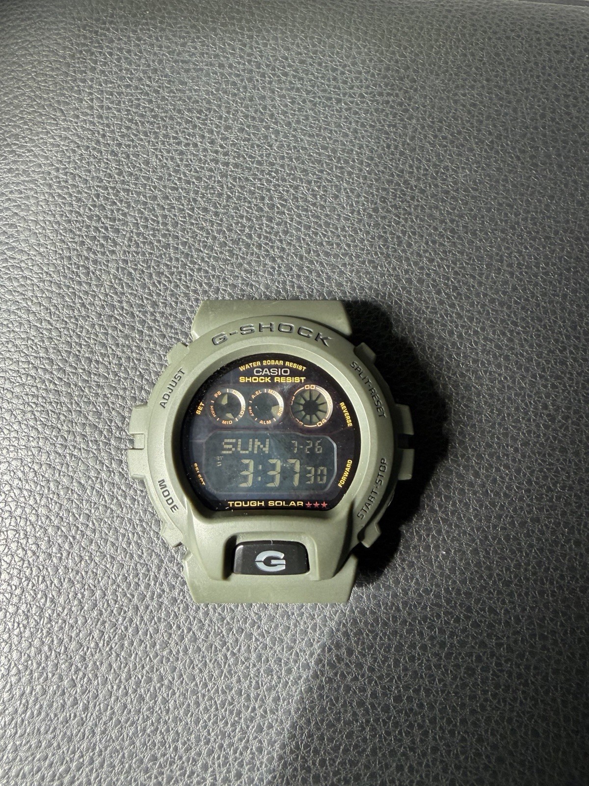 Casio G6900KG-3 Army/olive green. No band.