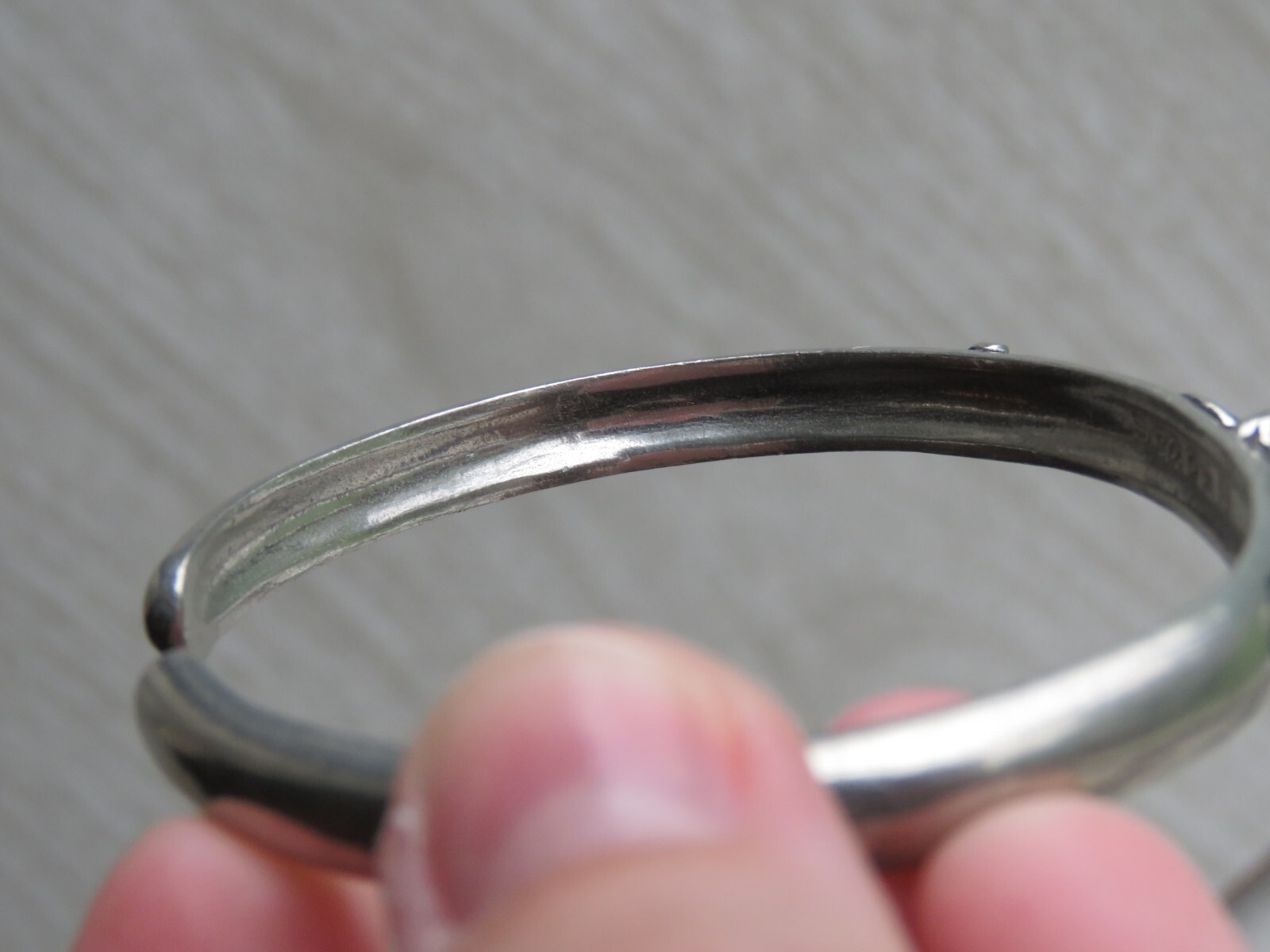 VTG Seagull Pewter Canada Conch Seashell Beach Coastal Bangle Bracelet Adjusts