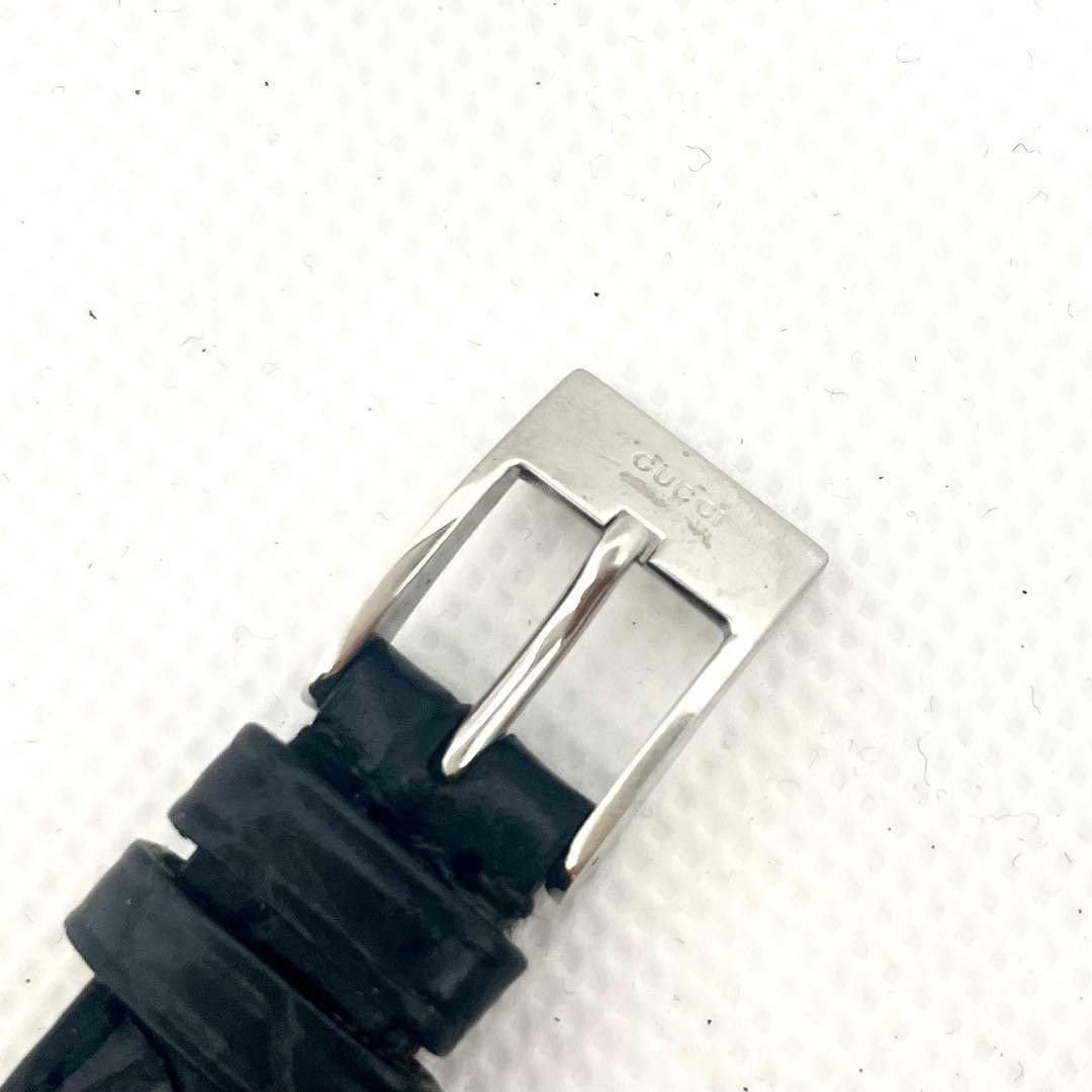 GUCCI 5500L New Battery Installed Leather Strap Working Item