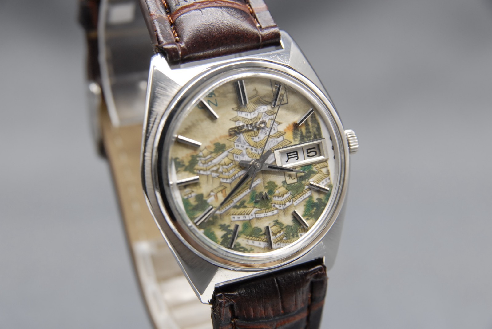 CLA’d [EXC+5] Vintage SEIKO Lord Matic 5606-7000 LM 35mm UKIYOE AT Men’s Watch