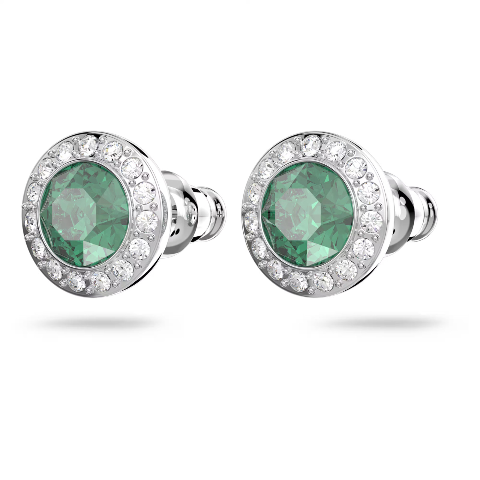 BNIB SWAROVSKI UNA ANGELIC Stud Green earrings & Gift Bag £49.00