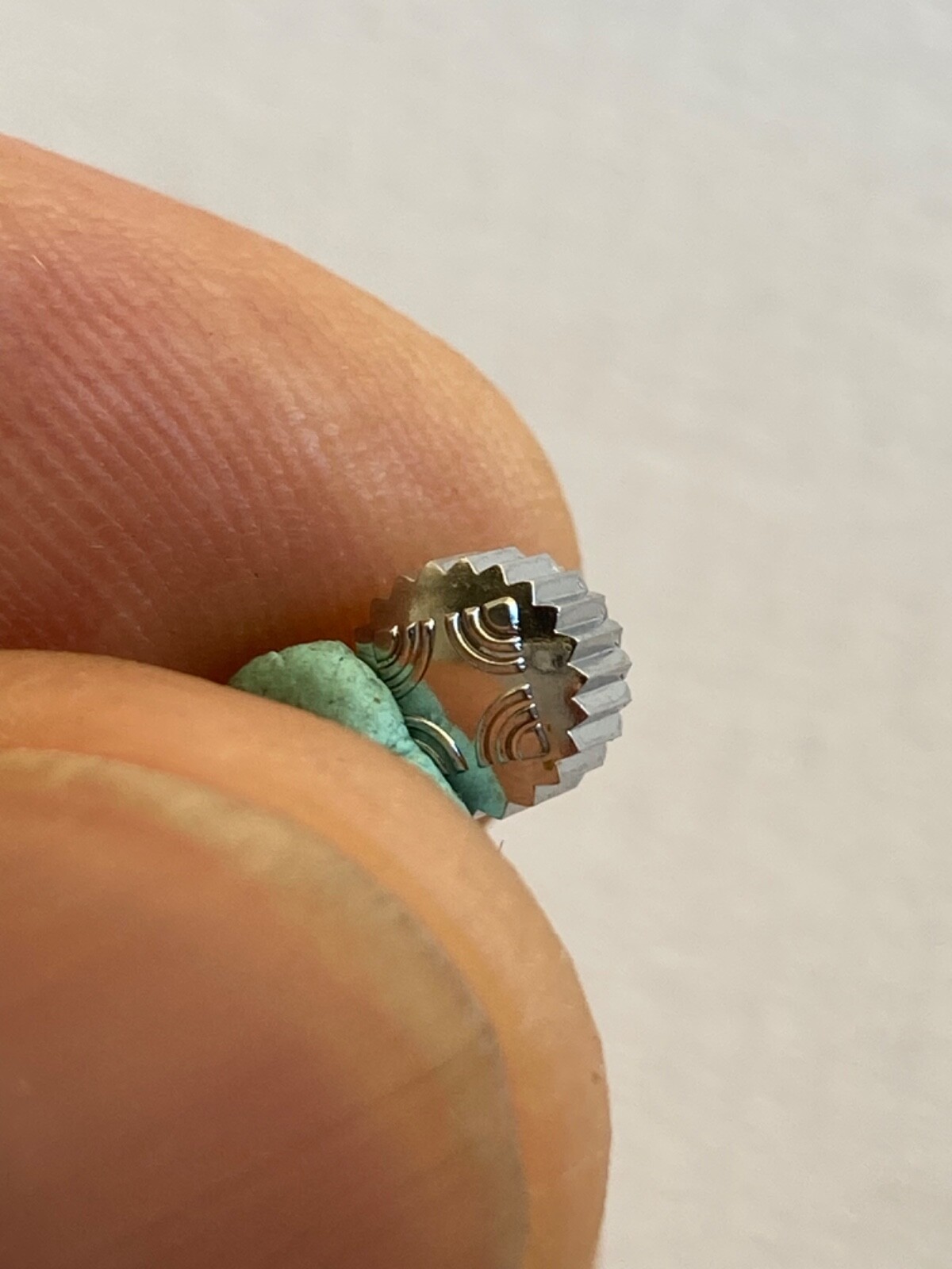 Zenith 5.5mm Steel Screw Down Crown VINTAGE N.O.S.