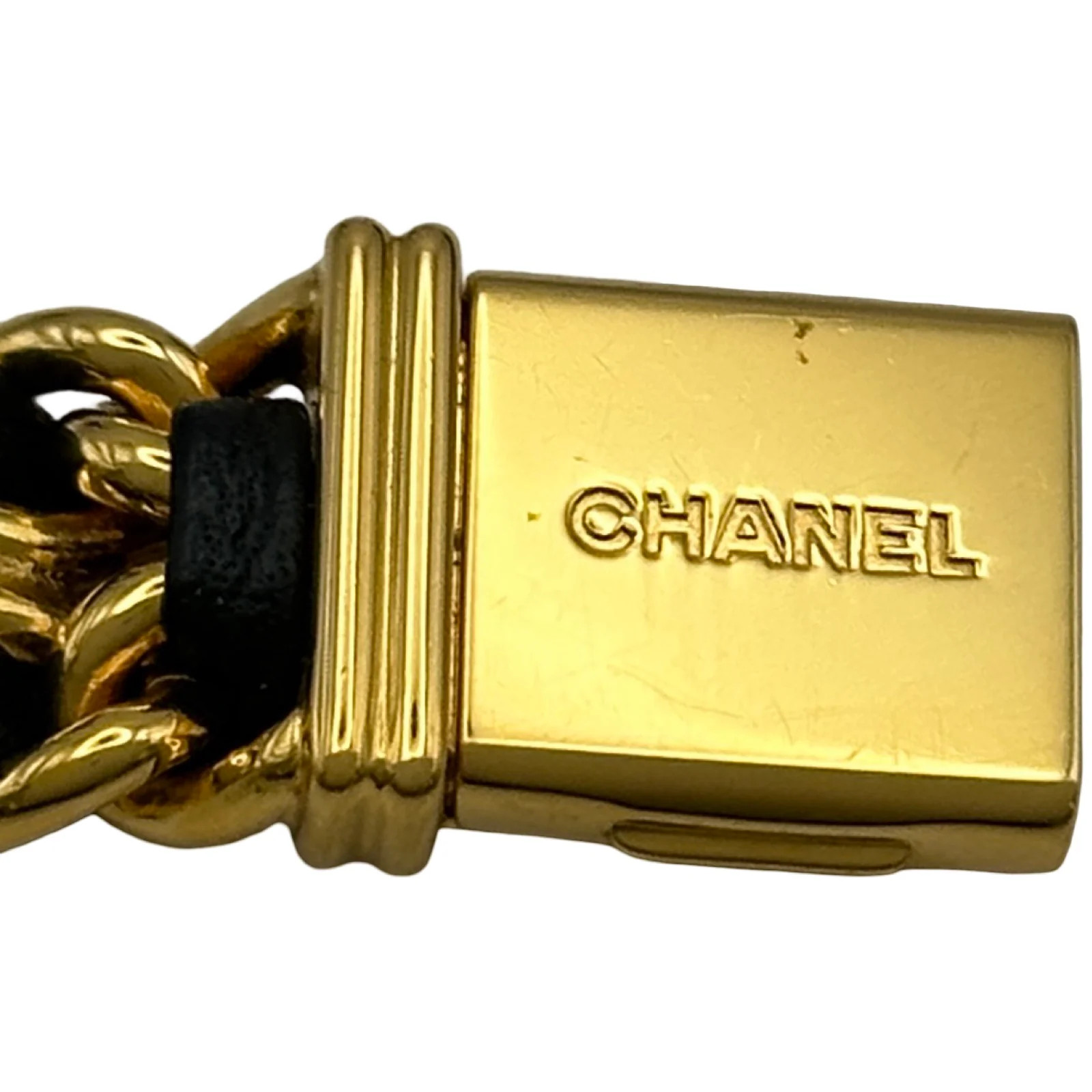 Chanel Première S H0001 20mm Black Dial Quartz Watch OKW3072