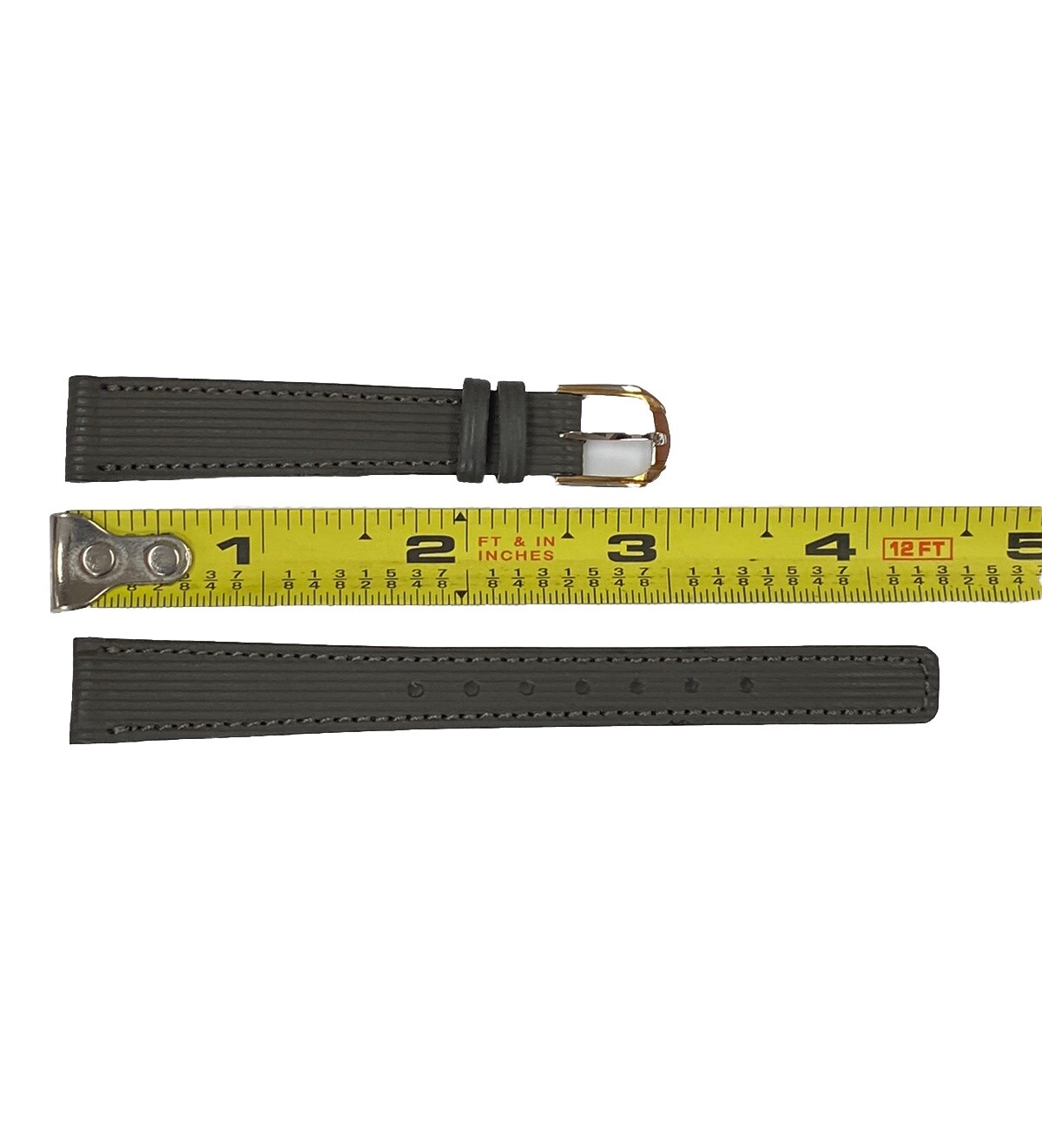 Original NOS Seiko 2A22-0A10 13mm X 10mm Gray Band Strap BJZ16C