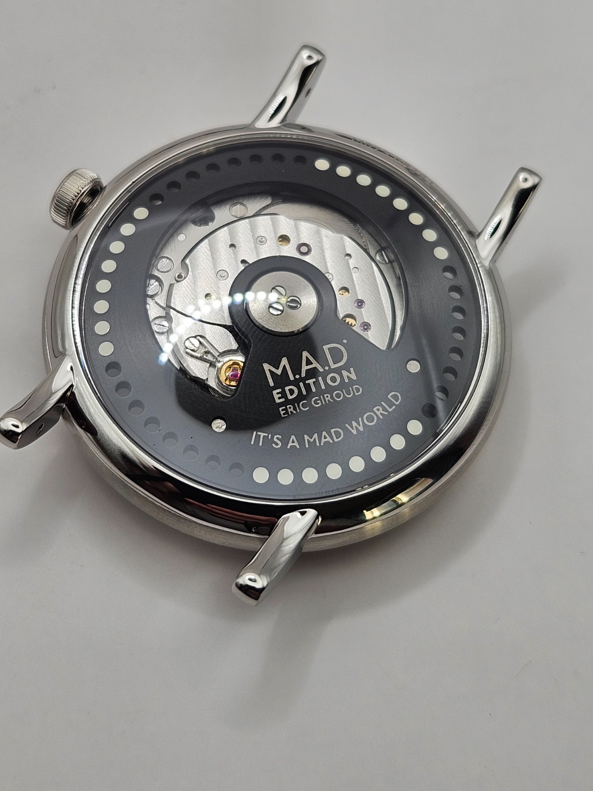 MB&F M.A.D.2 Editions R&B Red & Black, New Unworn with Box and Accessories