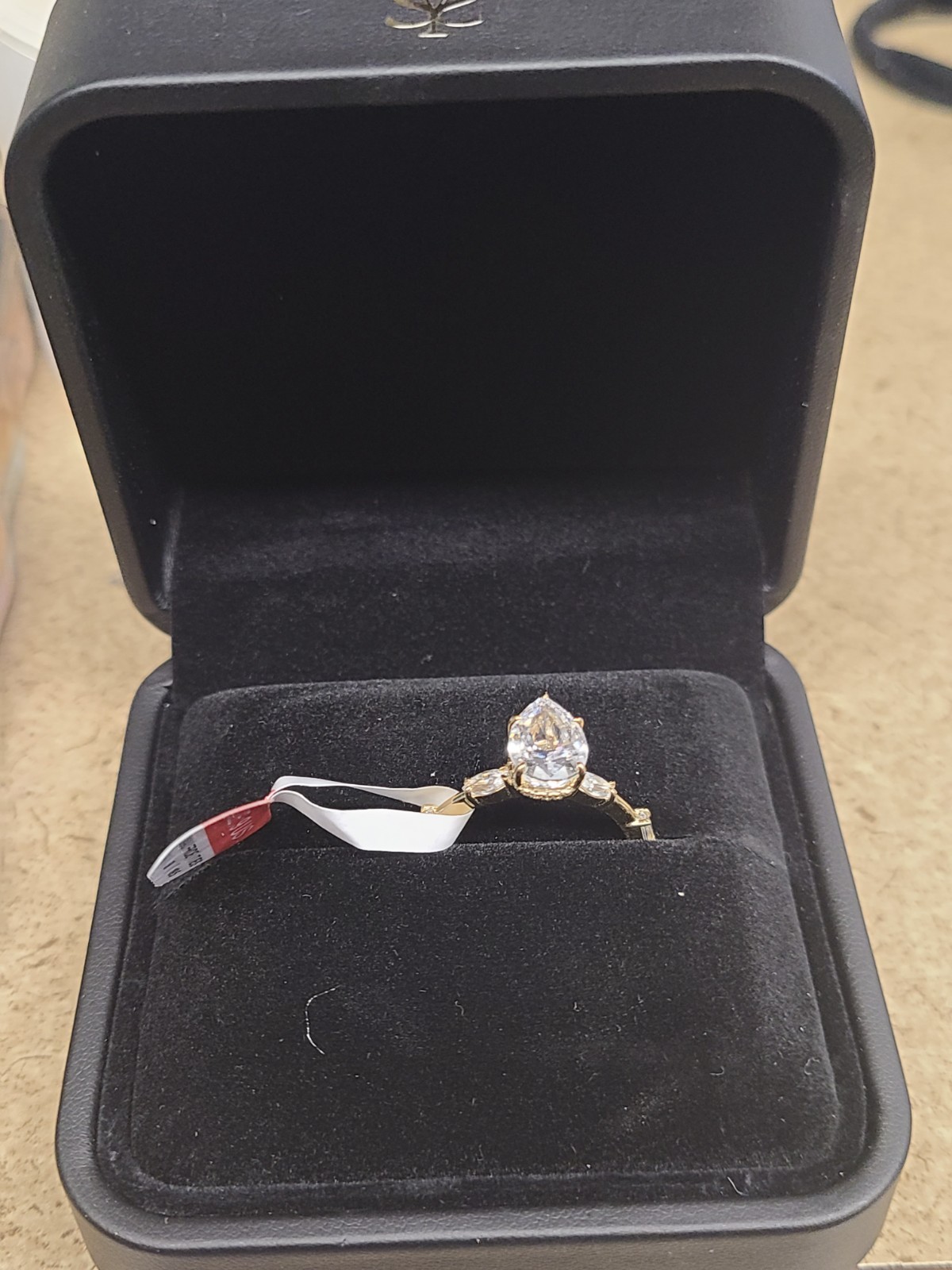She Said Yes Love Me Harder 2Ct Mpissanite Ring Size 9 See Description