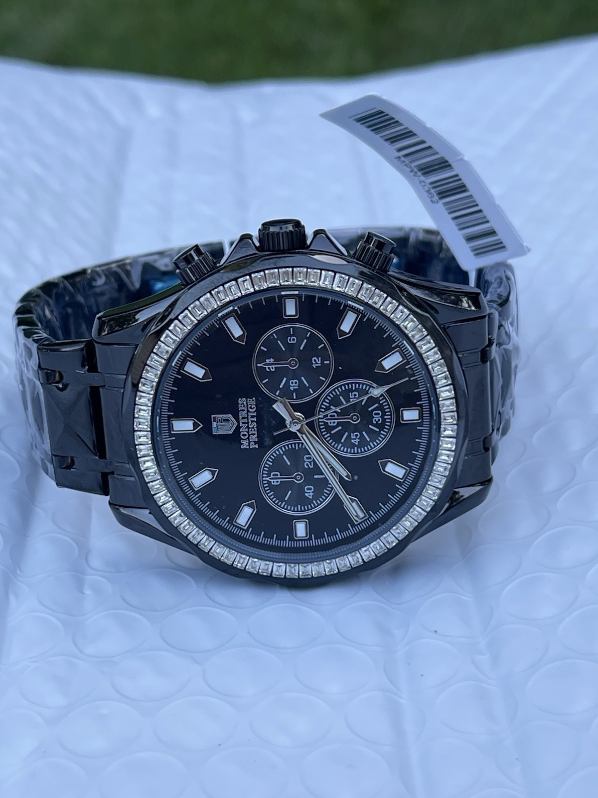 Montres Prestige Montres Prestige Men’s Watch – 44.5mm, Black (MPW-0362) new