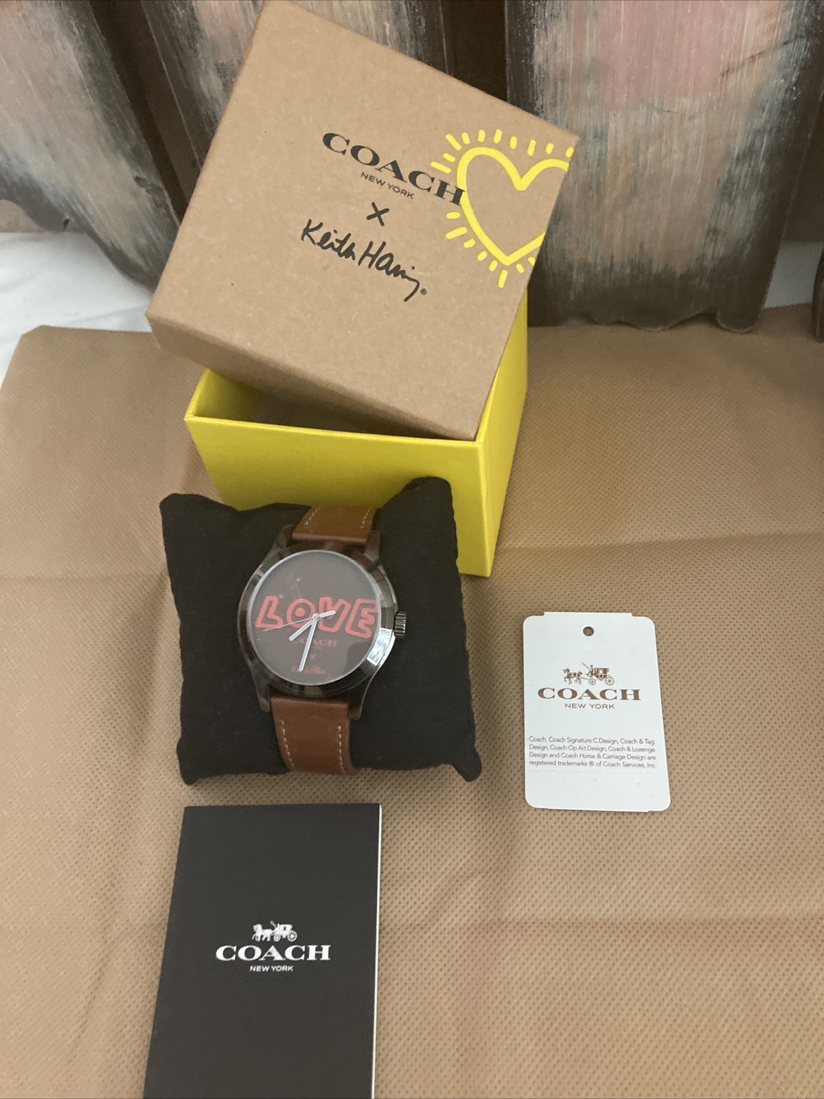 Coach X Keith Haring Maddy Love Watch 1408