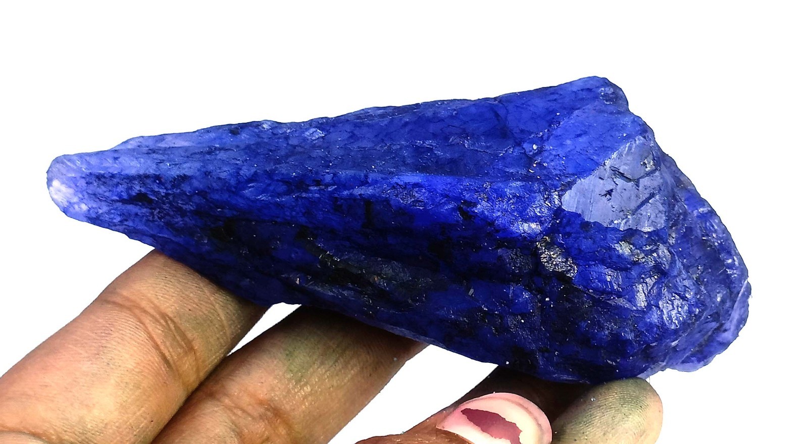Gorgeous Quality 428 Ct Natural Blue Tanzanite Rough IGL Certified Gemstone 6MHA
