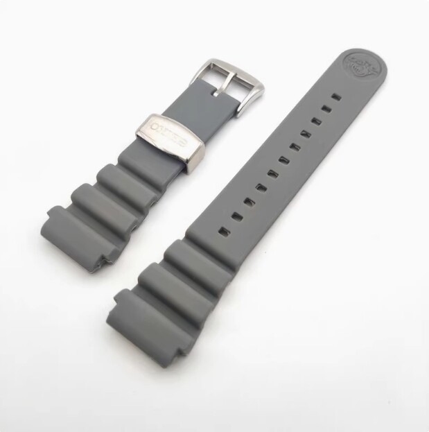 20-22mm for SEIKO Prospex BLACK SRP779 SRPC91 Silicon Rubber Watch Band.
