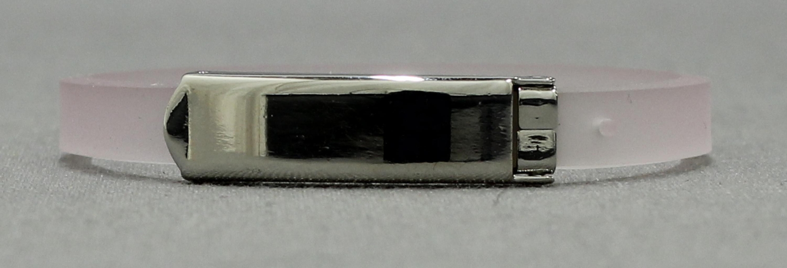 new Slide Charm Bracelet Slide Keep Rubber Stainless Closure Adjustable 6mm 1/4″