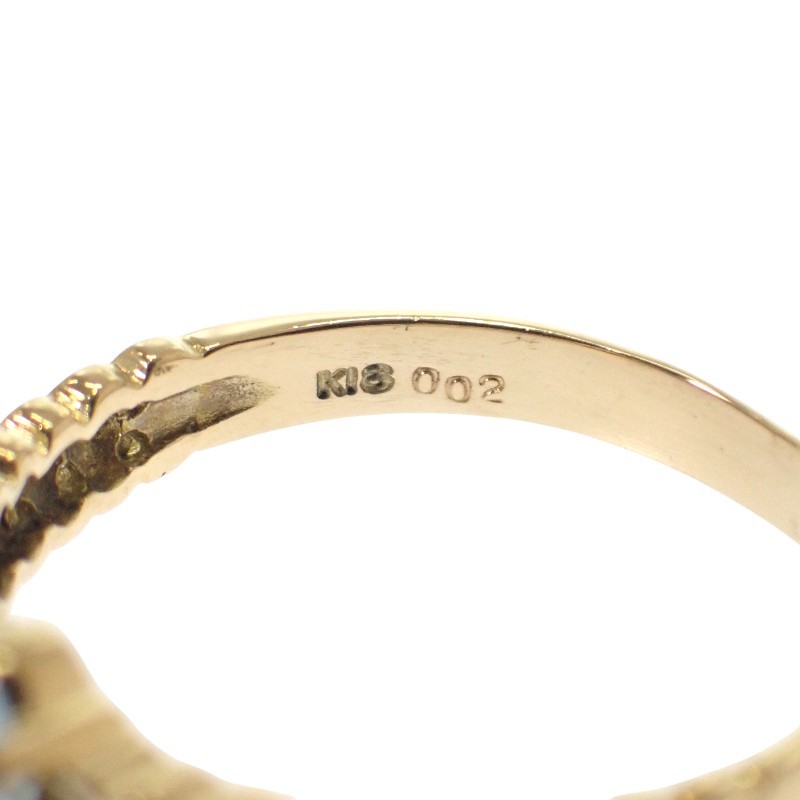 no brand #13(JP Size) ring K18 yellow gold Women