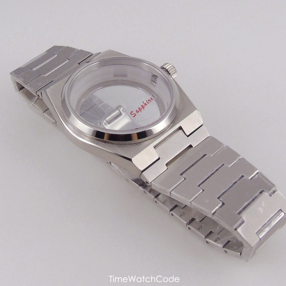 for PRX Super Player Men Watch MOD Watch Case 40mm fit NH35 NH36 NH38 Sapphire