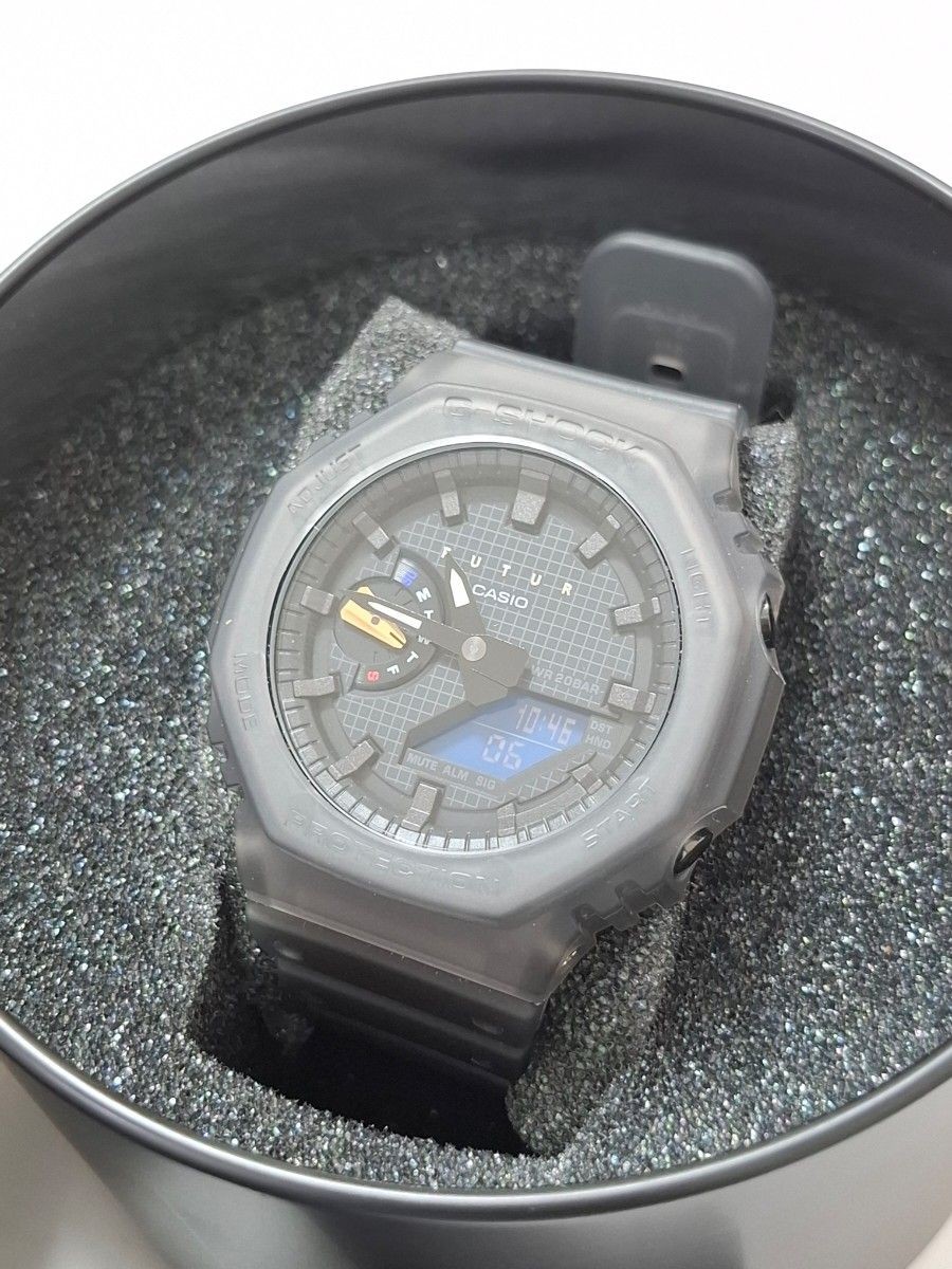 Used Watch G SHOCK GA 2100FT 8AJR FUTUR Collaboration Model with and Outer Box W