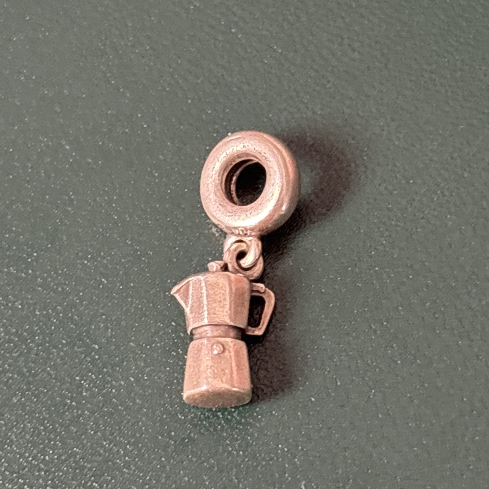 Pandora Coffee Lovers Bead Charm Pot ALE S 925 Sterling Silver Pendant 791514