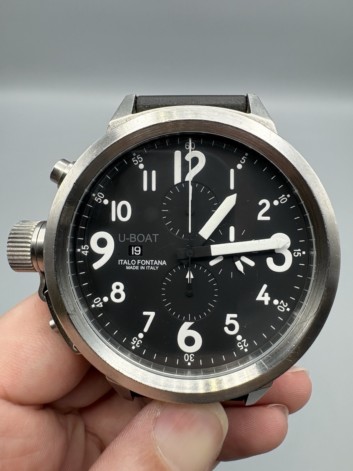 U-BOAT Italo Fontana U-7750/50 Chrono Men’s Watch 50mm Automatic *Pre Owned*