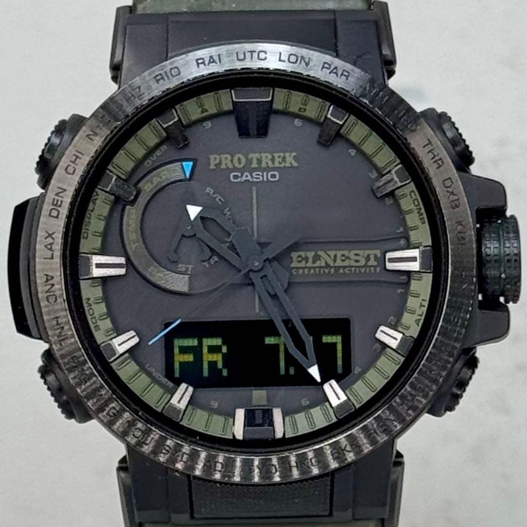 PROTREK PRW 60ECA Radio Solar Black Limited Model