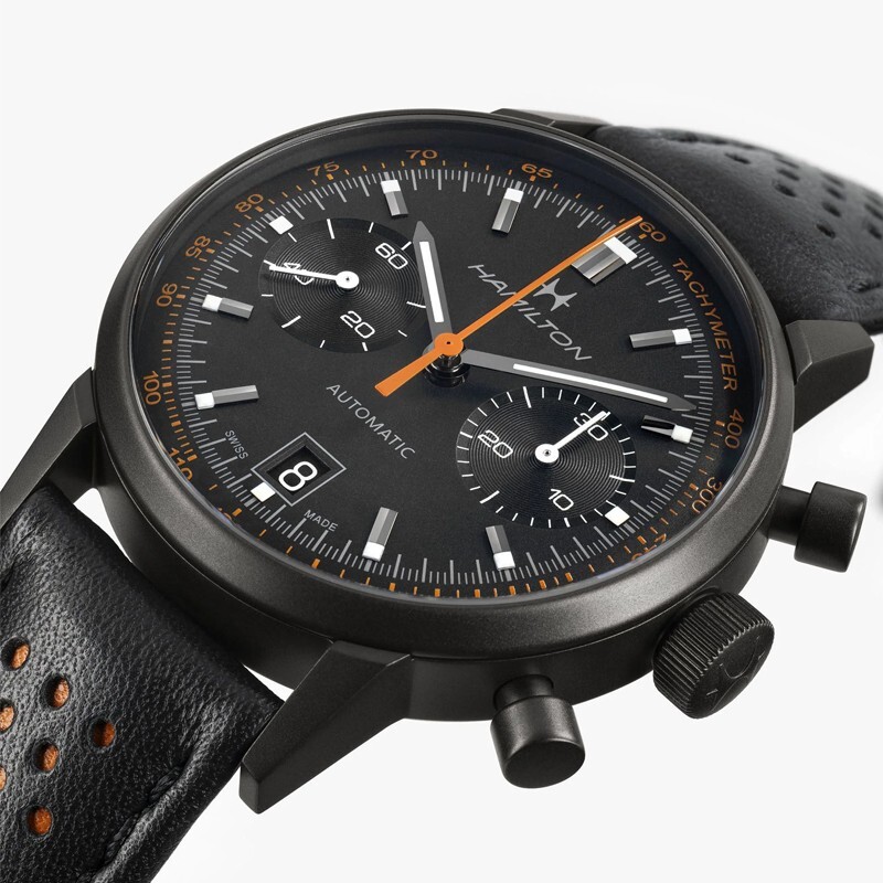 Hamilton American Classic Intra-Matic Auto 40mm Black Dial Men’s Watch H38446732