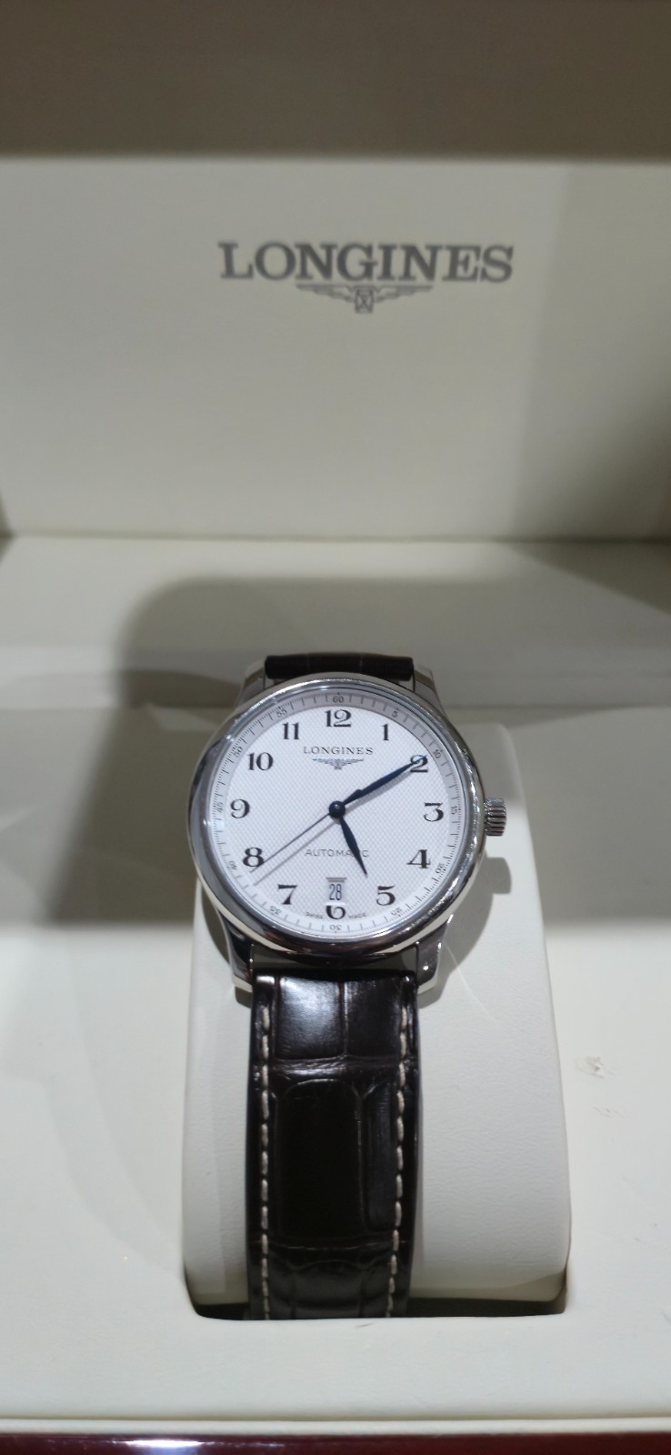 Longines Master Collection Men’s Watch L2.628.4.78.3 with box and papers