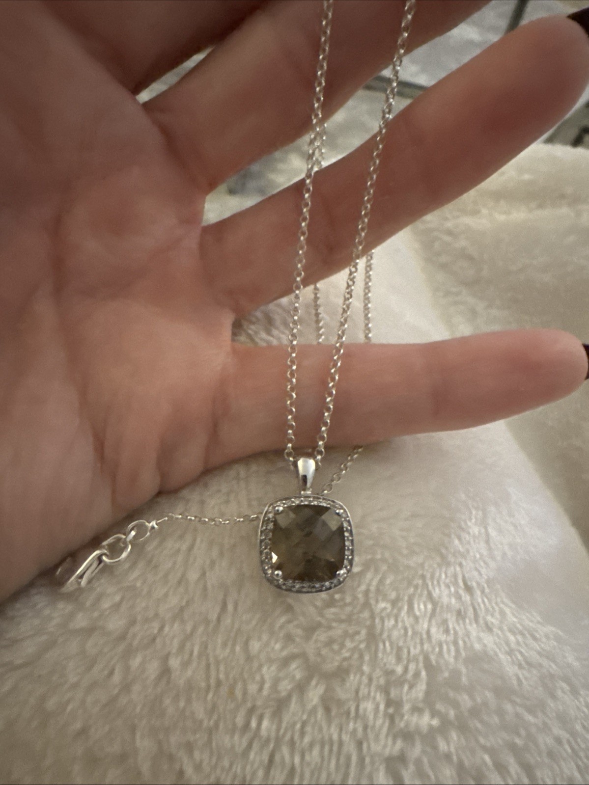 Smokey Quartz Pendant From Zales