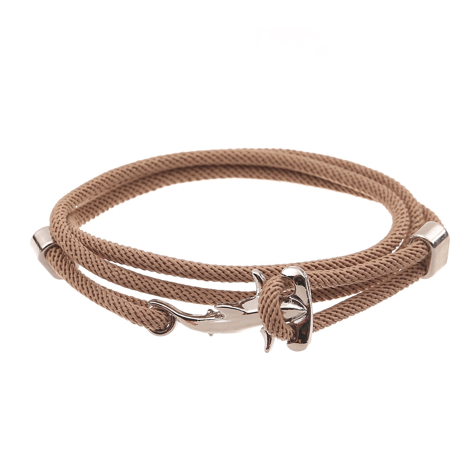 Hammerhead Sharks Milan Cord Nylon Rope Wrap Bracelet for Men and Women