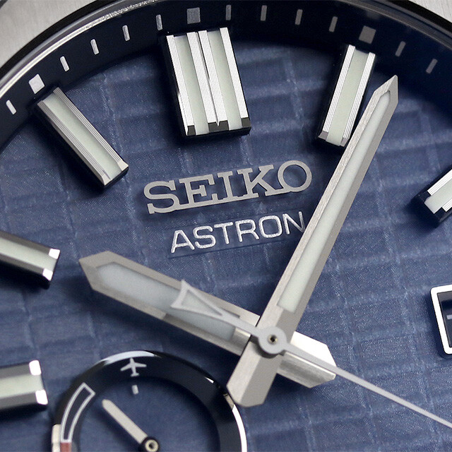 SEIKO ASTRON SBXD013 NEXTER Titanium GPS Radio Solar Watch Blue Gray Dial 41.2mm