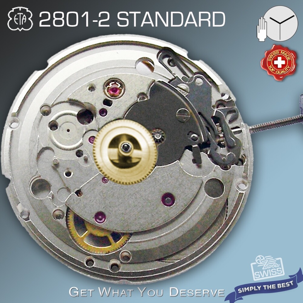 MOVEMENT ETA 2801-2 NIVACHOC HANDWINDING, SWISS MADE