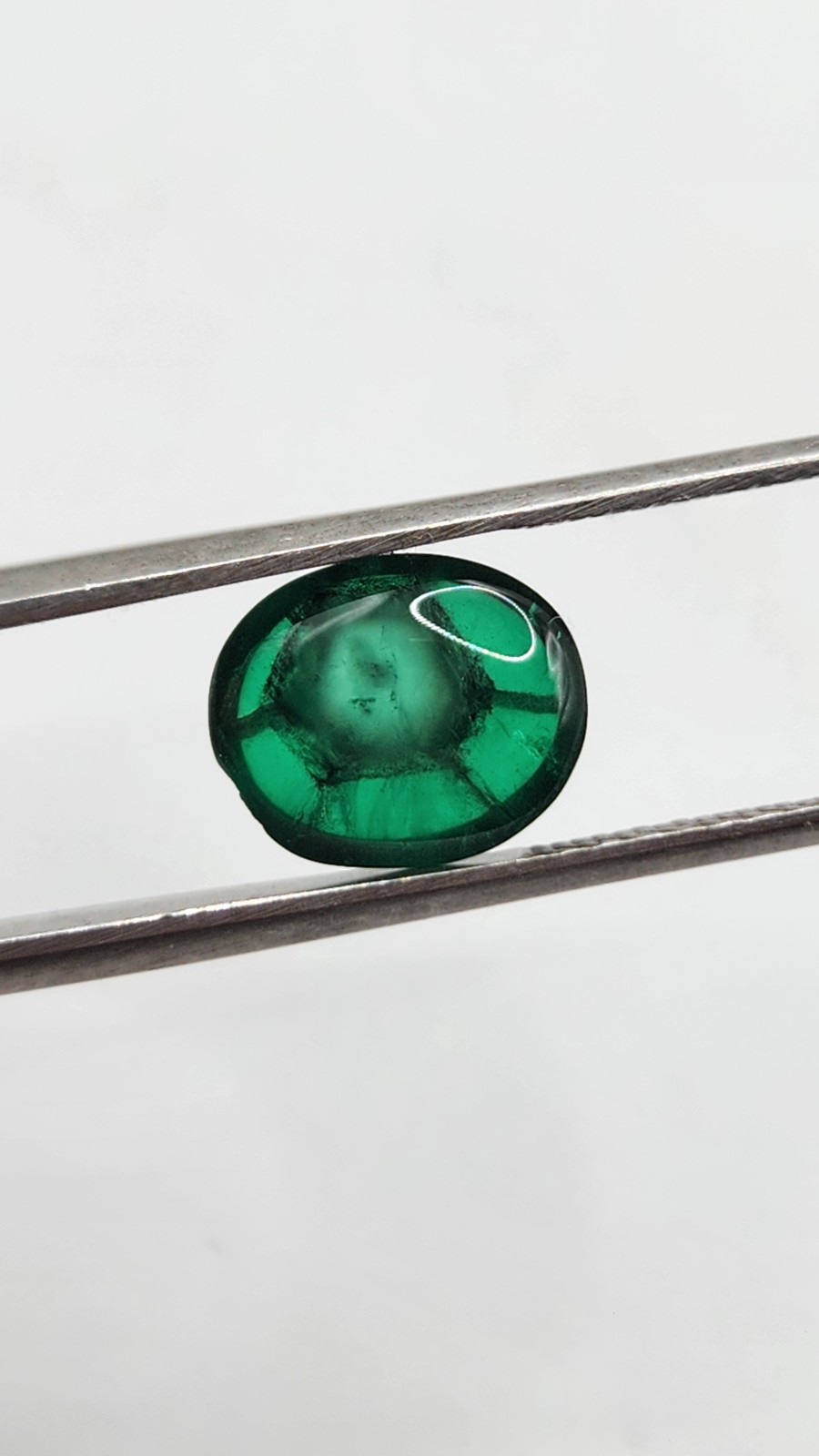 5.46 ct Rare Muzo Colombian Trapiche Emerald Natural Specimen Collector Gem