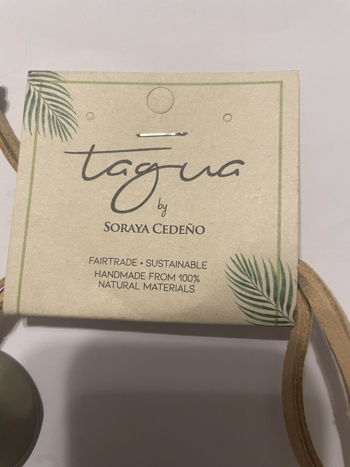 Soraya Cedeno Tagua Necklace