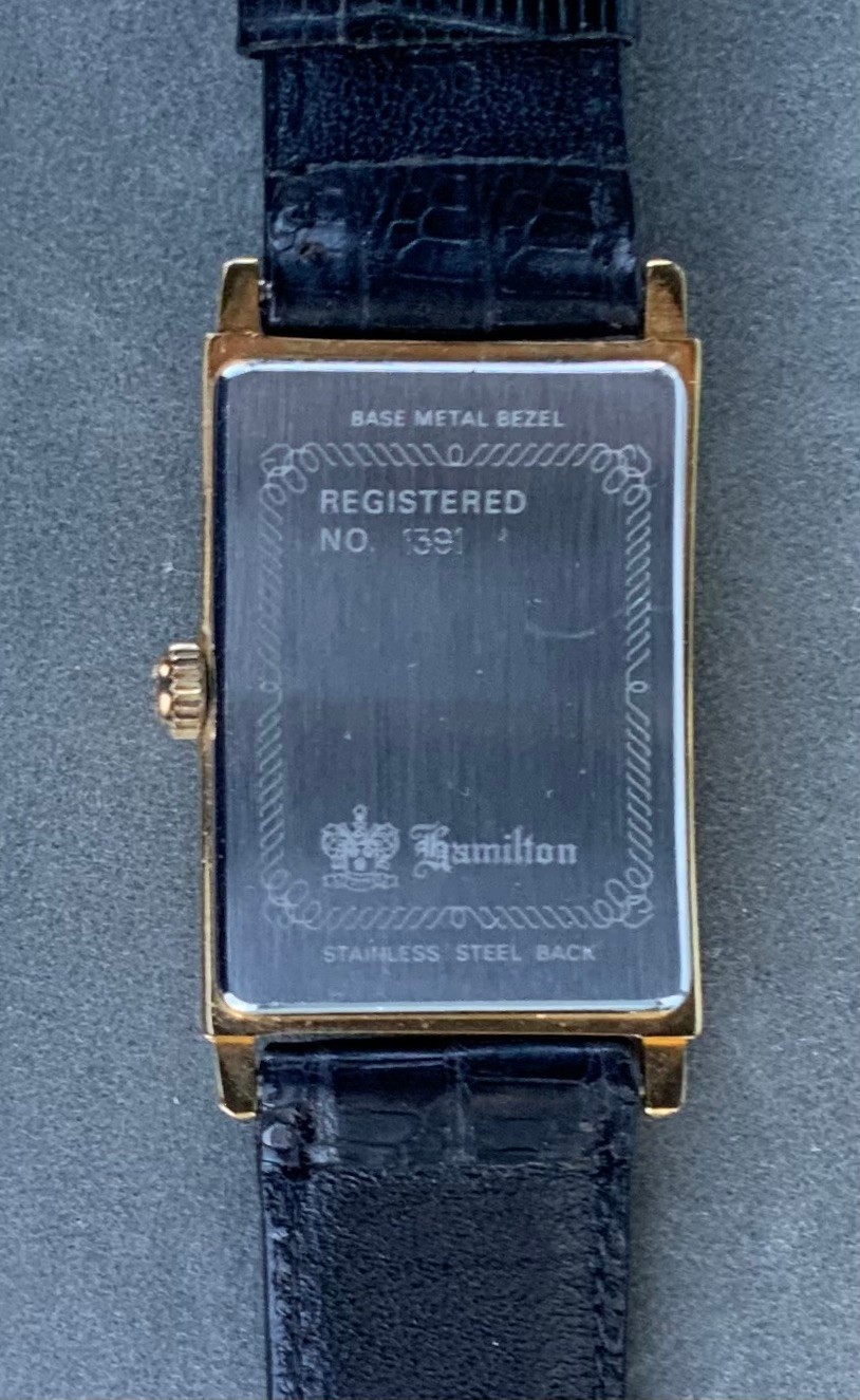 Hamilton Ardmore Registered Edition 8052 Vintag Box & Certificate set.